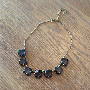 Elegant Gold and Black Necklace